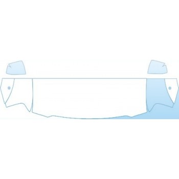 2009 FORD RANGER XL  Hood Fender Mirror Kit - PRECUT PPF CLEAR BRA WRAP