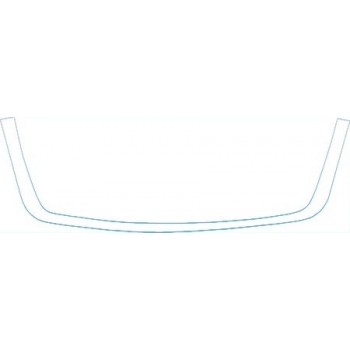 PAINT PROTECTION KIT - 2002 FORD WINDSTAR GRILLE - PRECUT PPF CLEAR BRA WRAP