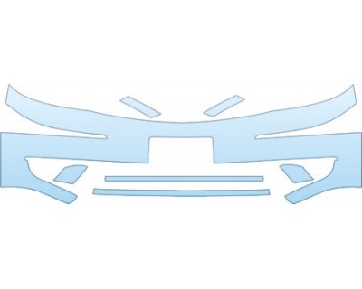 PAINT PROTECTION KIT - 2006 FORD FIVE HUNDRED BASE BUMPER KIT - PRECUT PPF CLEAR BRA WRAP