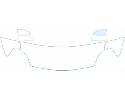 2006 FORD FIVE HUNDRED BASE  Hood Fender Mirror Kit - PRECUT PPF CLEAR BRA WRAP