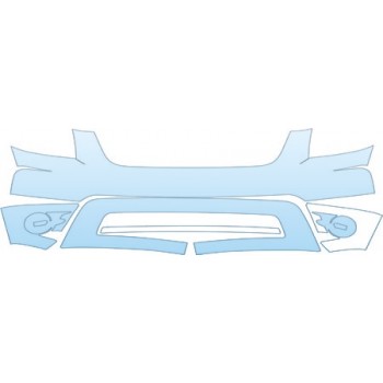 PAINT PROTECTION KIT - 2005 FORD FREESTYLE SPORT BUMPER KIT - PRECUT PPF CLEAR BRA WRAP