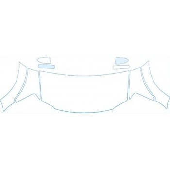 2007 FORD FREESTYLE SPORT  Hood Fender Mirror Kit - PRECUT PPF CLEAR BRA WRAP