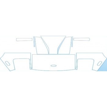 2007 FORD GT SPORT  Hood Fender Mirror Kit - PRECUT PPF CLEAR BRA WRAP