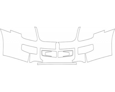 2007 FORD FUSION SPORT  Bumper (plate Cut Out) Kit