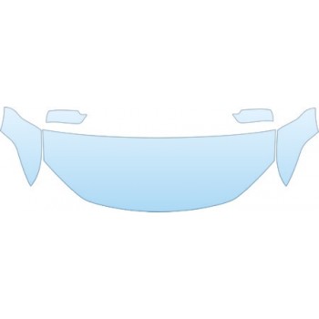 PAINT PROTECTION KIT - 2012 FORD FUSION HYBRID  HOOD FENDER MIRROR KIT - PRECUT PPF CLEAR BRA WRAP