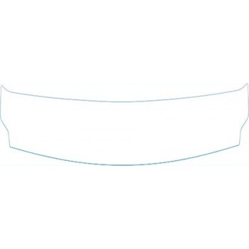 PAINT PROTECTION KIT - 2012 FORD FUSION S  REAR BUMPER DECK KIT - PRECUT PPF CLEAR BRA WRAP