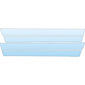 PAINT PROTECTION KIT - 2007 FORD MUSTANG SALEEN DOORS KIT - PRECUT PPF CLEAR BRA WRAP