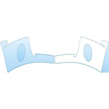 PAINT PROTECTION KIT - 2009 FORD MUSTANG SHELBY GT500 LOWER BUMPER KIT - PRECUT PPF CLEAR BRA WRAP