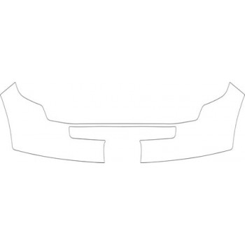 2010 FORD EDGE SE  Bumper(with Plate Cut-out) Kit