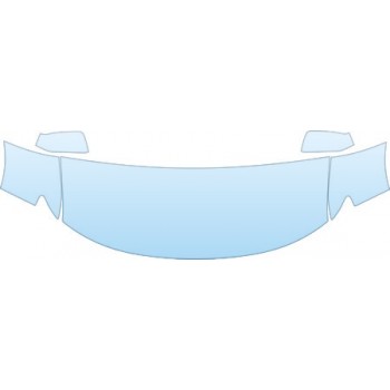 2007 FORD EDGE LIMITED  Hood Fender Mirror Kit - PRECUT PPF CLEAR BRA WRAP