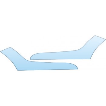 2007 FORD EDGE LIMITED  Splash Kit - PRECUT PPF CLEAR BRA WRAP