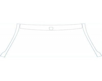 PAINT PROTECTION KIT - 2007 FORD EDGE LIMITED ROOF A-PILLAR WITH ANTENNA KIT - PRECUT PPF CLEAR BRA WRAP