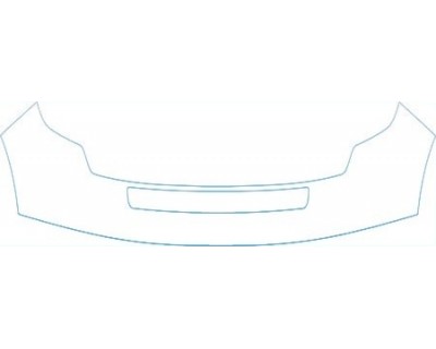 PAINT PROTECTION KIT - 2009 FORD EDGE GROUND EFFECTS UPPER BUMPER KIT - PRECUT PPF CLEAR BRA WRAP