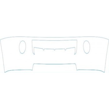 PAINT PROTECTION KIT - 2009 FORD EDGE GROUND EFFECTS LOWER BUMPER KIT - PRECUT PPF CLEAR BRA WRAP