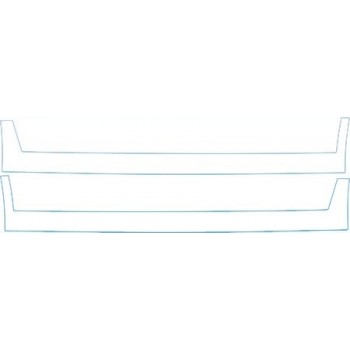 PAINT PROTECTION KIT - 2010 FORD EDGE GROUND EFFECTS  ROCKERS KIT - PRECUT PPF CLEAR BRA WRAP