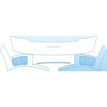PAINT PROTECTION KIT - 2008 FORD TAURUS X BUMPER KIT - PRECUT PPF CLEAR BRA WRAP