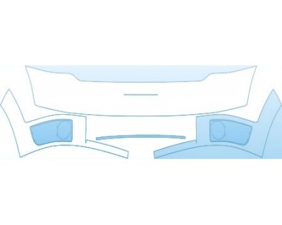 PAINT PROTECTION KIT - 2008 FORD TAURUS X BUMPER KIT - PRECUT PPF CLEAR BRA WRAP