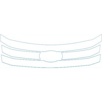 PAINT PROTECTION KIT - 2009 FORD TAURUS X GRILLE KIT - PRECUT PPF CLEAR BRA WRAP