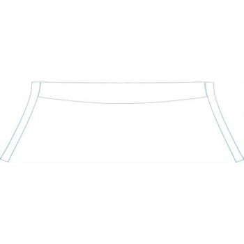 PAINT PROTECTION KIT - 2008 FORD TAURUS X ROOF A-PILLAR KIT - PRECUT PPF CLEAR BRA WRAP