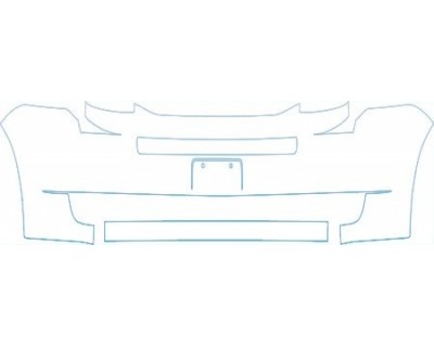 PAINT PROTECTION KIT - 2010 FORD FLEX SE  BUMPER KIT - PRECUT PPF CLEAR BRA WRAP
