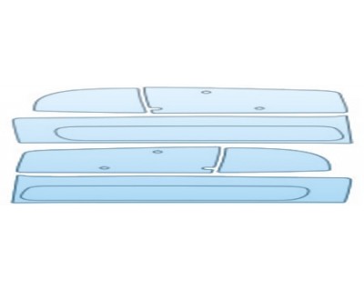 2003 GMC SIERRA QUADRA STEER  Headlights Kit - PRECUT PPF CLEAR BRA WRAP