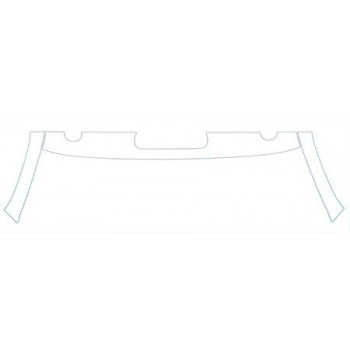 PAINT PROTECTION KIT - 2001 GMC SIERRA DENALI ROOF AND A PILLAR KIT - PRECUT PPF CLEAR BRA WRAP