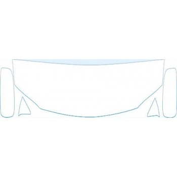 2006 GMC YUKON DENALI  Hood Fender Mirror Kit - PRECUT PPF CLEAR BRA WRAP