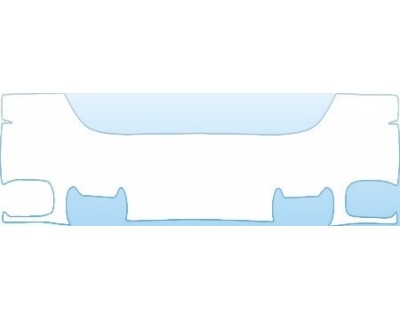 PAINT PROTECTION KIT - 2000 GMC YUKON BASE MODEL BUMPER KIT - PRECUT PPF CLEAR BRA WRAP