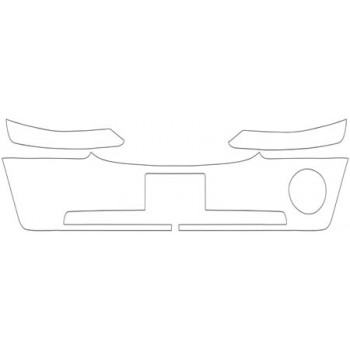 2007 GMC ENVOY BASE MODEL  Bumper W/plate Kit
