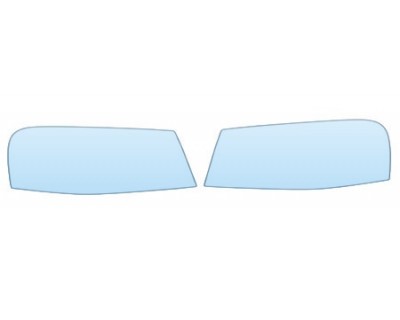 2008 GMC ENVOY BASE MODEL  Headlights Kit - PRECUT PPF CLEAR BRA WRAP