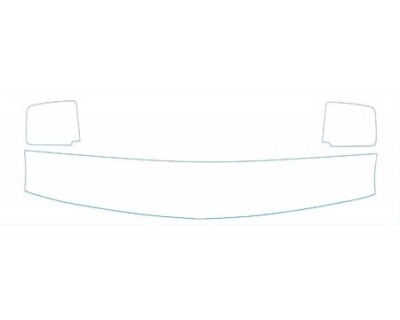2003 GMC SAFARI  Hood Mirror Kit - PRECUT PPF CLEAR BRA WRAP