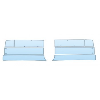 2003 GMC SAFARI  Headlights Kit - PRECUT PPF CLEAR BRA WRAP