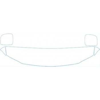 PAINT PROTECTION KIT - 2001 GMC YUKON XL HOOD- FENDER- MIRROR - PRECUT PPF CLEAR BRA WRAP