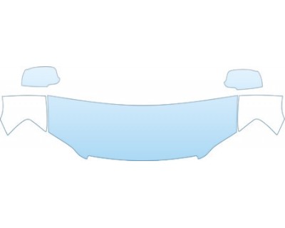 2006 GMC ENVOY DENALI  Hood Fender Mirror Kit - PRECUT PPF CLEAR BRA WRAP