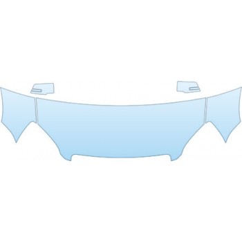 2007 GMC ACADIA SLT  Hood Fender Mirror Kit - PRECUT PPF CLEAR BRA WRAP