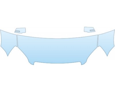 2007 GMC ACADIA SLT  Hood Fender Mirror Kit - PRECUT PPF CLEAR BRA WRAP