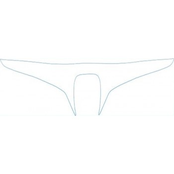 PAINT PROTECTION KIT - 2004 HONDA ACCORD COUPE GRILLE KIT - PRECUT PPF CLEAR BRA WRAP