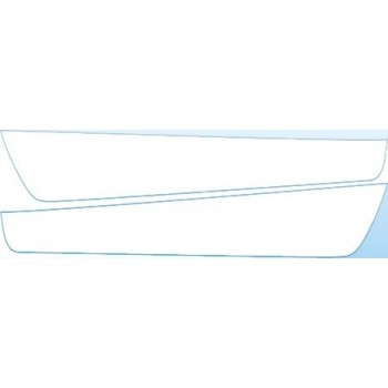 PAINT PROTECTION KIT - 2010 HONDA ACCORD COUPE EX DOORS KIT - PRECUT PPF CLEAR BRA WRAP