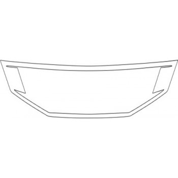2010 HONDA ACCORD COUPE LX Grille Kit