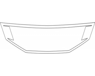 2009 HONDA ACCORD COUPE EX Grille Kit