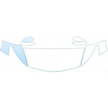 PAINT PROTECTION KIT - 2010 HONDA ACCORD COUPE EX HOOD FENDER MIRROR KIT - PRECUT PPF CLEAR BRA WRAP