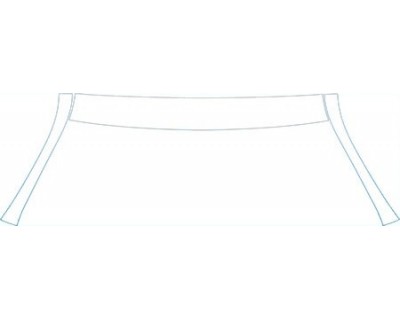 PAINT PROTECTION KIT - 2012 HONDA ACCORD COUPE EX ROOF A-PILLAR KIT - PRECUT PPF CLEAR BRA WRAP