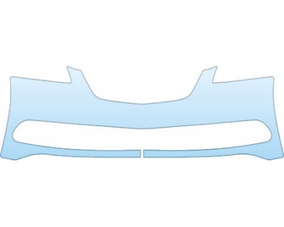 PAINT PROTECTION KIT - 2002 HONDA ACCORD SEDAN BUMPER KIT - PRECUT PPF CLEAR BRA WRAP