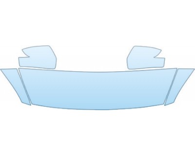 2003 HONDA ACCORD SEDAN  Hood Fender Mirror Kit - PRECUT PPF CLEAR BRA WRAP