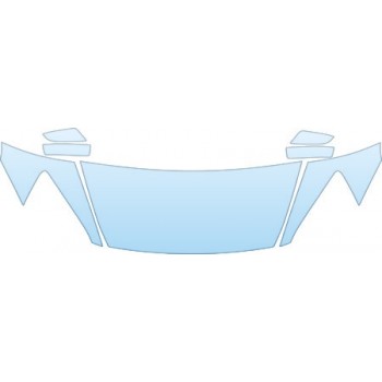 2007 HONDA ACCORD SEDAN  Hood Fender Mirror Kit - PRECUT PPF CLEAR BRA WRAP