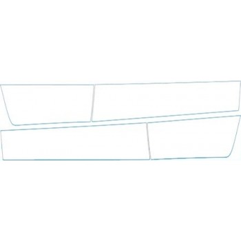 PAINT PROTECTION KIT - 2012 HONDA ACCORD SEDAN EX DOORS KIT - PRECUT PPF CLEAR BRA WRAP