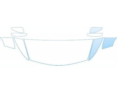 PAINT PROTECTION KIT - 2012 HONDA ACCORD SEDAN V6 HOOD FENDER MIRROR KIT - PRECUT PPF CLEAR BRA WRAP