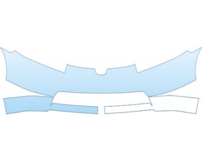 PAINT PROTECTION KIT - 2008 HONDA CIVIC SEDAN EX BUMPER KIT - PRECUT PPF CLEAR BRA WRAP