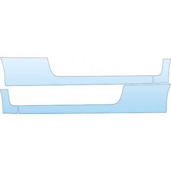 PAINT PROTECTION KIT - 2008 HONDA CIVIC COUPE SI ROCKERS KIT - PRECUT PPF CLEAR BRA WRAP