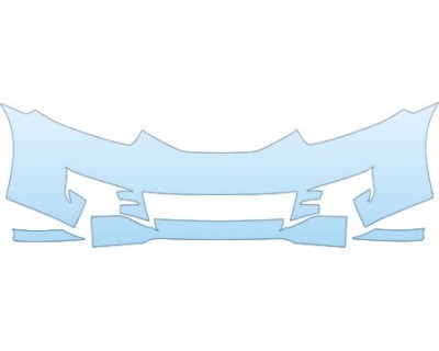 PAINT PROTECTION KIT - 2010 HONDA CIVIC COUPE DX BUMPER KIT - PRECUT PPF CLEAR BRA WRAP